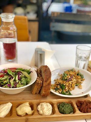 Breakfast  at Anastasia in Tel Aviv