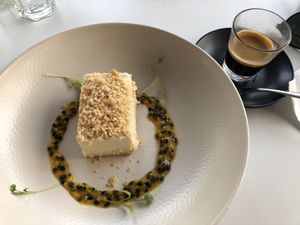 Cheese cake at Anastasia in Tel Aviv