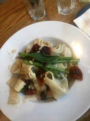 Pasta at Anastasia in Tel Aviv