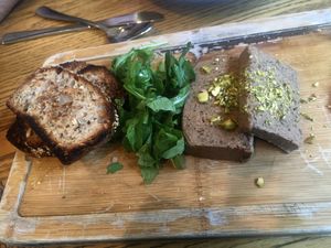 Lentile patte at Anastasia in Tel Aviv