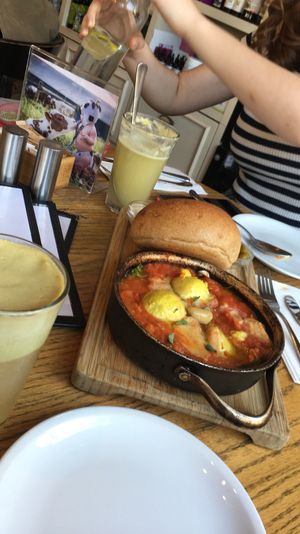 Vegan Shakshuka  at Anastasia in Tel Aviv