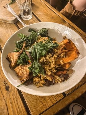 Pumpkin paella  at Anastasia in Tel Aviv