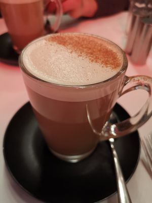 Chai Latte - vegan at Anastasia in Tel Aviv