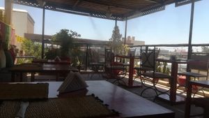 Rooftop sitting (other floors are also available) at Kui-Zin in Marrakech
