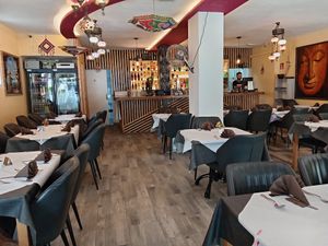 Interior at Taste of India in Mallorca