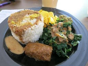 Nasi Padang at Mom's Veggie in Denpasar