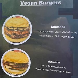 Vegan Burgers at CNX Smashin' Burgers  in Chiang Mai