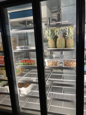 Fresh producee  at Makka Living Foods in Palm Springs