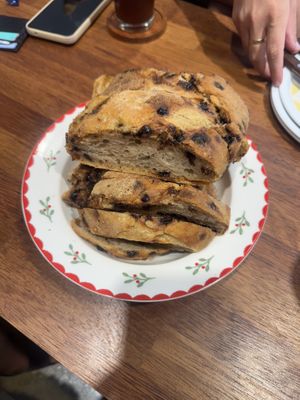 chocolate sourdough (so good)  at Dainy Bakery - 다이니베이커리 in Busan
