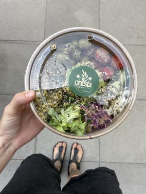 Onesta bowl  at Onesta Cuisine in Chamonix-mont-blanc