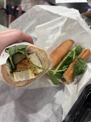 tofu banh mi (banh mi boy)  at Mills Market in Orlando