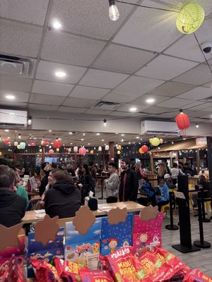 inside seating area   at Mills Market in Orlando