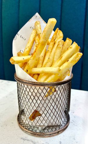 Spiced fries at Dirty Birdie Sports Bar & Social in Dubai