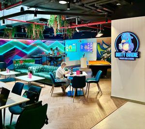 The venue at Dirty Birdie Sports Bar & Social in Dubai