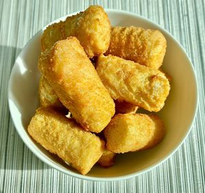 Potato croquettes  at Dunes Cafe in Dubai