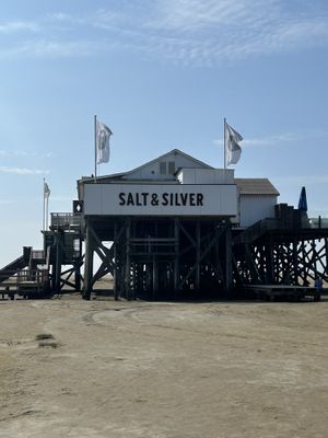 Strandrestaurant  at Salt & Silver am Meer in Sankt Peter-ording