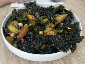 Kale salad   at BIG Sister in London