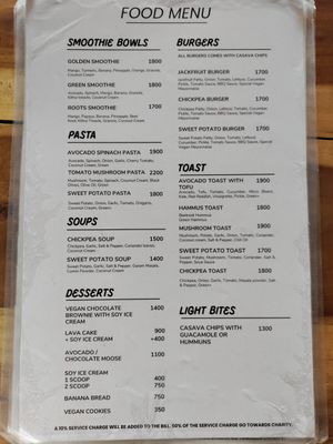  at Roots 'n' Beans in Kandy