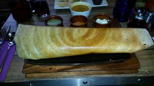 Mysore Masala Dosa at Usha's - Indian Street Food in Glasgow