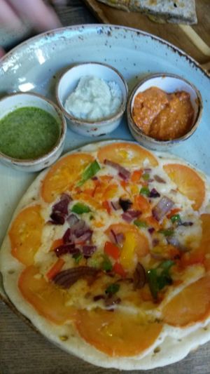 Masala Uttapam at Usha's - Indian Street Food in Glasgow