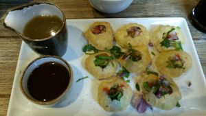 Pani Puri at Usha's - Indian Street Food in Glasgow