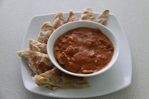 Curry and roti at September 18 - North Lakes in Moreton Bay Region