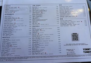 Menü  at Yummy Tummy in Dresden