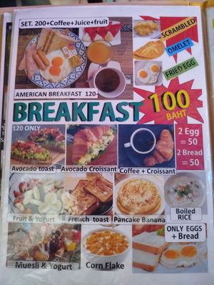 Breakfast at Sopa Restaurant and Bar in Bangkok