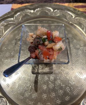 Panzanella  at Agriturismo Cascina Valentino in Lombardia