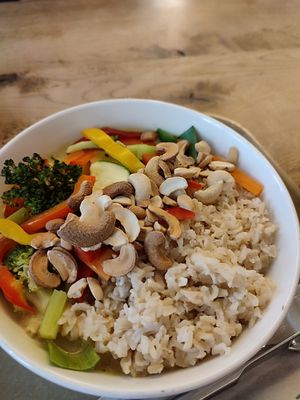 Veganes Curry at Das Voglhaus in Konstanz