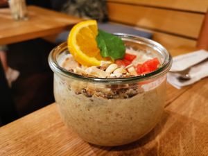 Oatporridge "Ayurveda" at Das Voglhaus in Konstanz