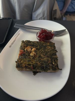 vegan quiche   at Das Voglhaus in Konstanz