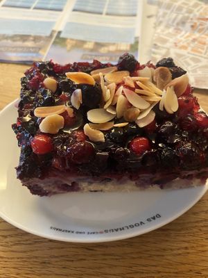 Berry cheesecake.   at Das Voglhaus in Konstanz