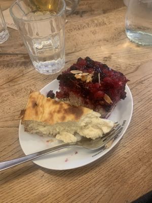 Berry and cheesecake   at Das Voglhaus in Konstanz