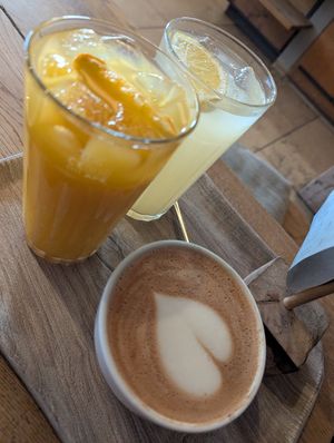 Limos und Moccacino at Das Voglhaus in Konstanz