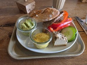 Herzhaftes Frühstück at Das Voglhaus in Konstanz
