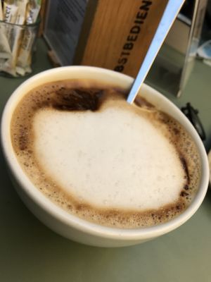 Getreide kaffee at Das Voglhaus in Konstanz