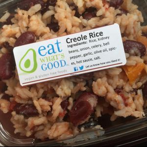 creole rice at Eat What's Good in Chatham