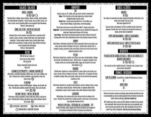 Delivery Menu at Velo Burrito in Montreal