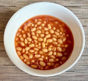 Baked beans  at Manava in Dubai