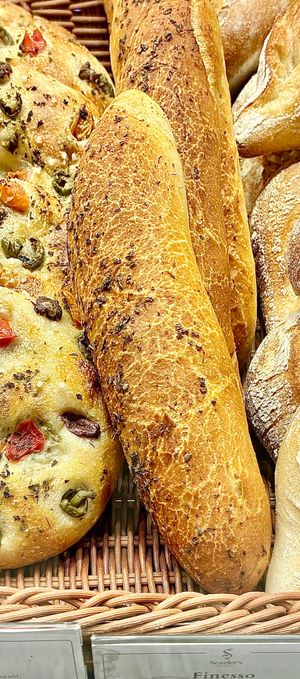 Finesso bun at Scarlet's German Bakery - Festival City in Dubai