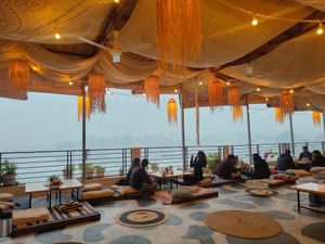  at La Manjaare Café in Pushkar