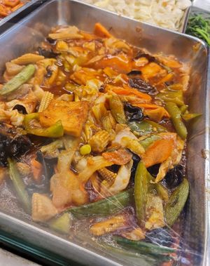 Braised beancurd with Mixed Vege ~ 13/3/22 at Fu Kang 富康素食轩 - Pasir Ris in East Singapore