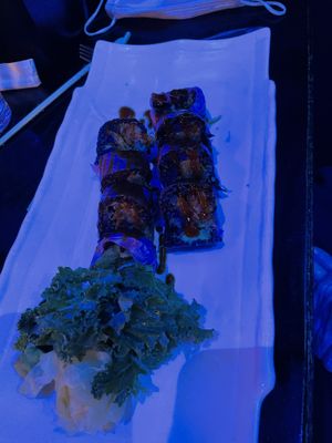 Spooky roll from vegan menu  at Tsunami Sushi in Sarasota