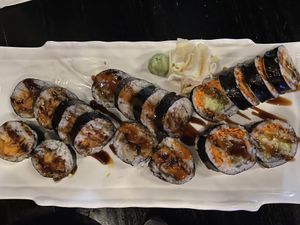 Lunch special-pick 3 at Tsunami Sushi in Sarasota