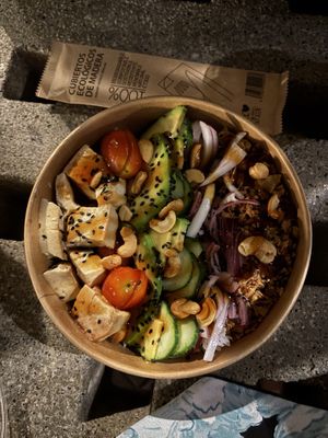 Bowl  at El Chiringuito Poke_Cocktail_Bar in Canarias