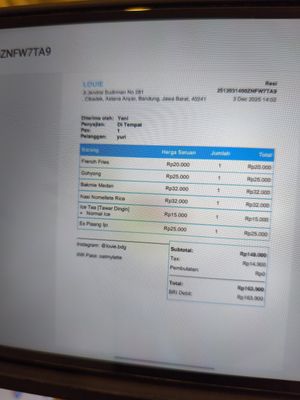  at LOUIE Café in Bandung