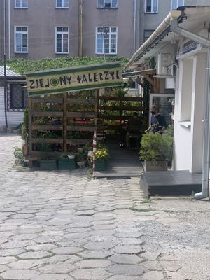 outside  at Zielony Talerzyk in Lublin