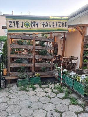 Inconspicuous exterior but what a gem at Zielony Talerzyk in Lublin