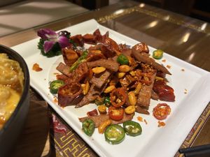 Vegan Beef  at Pusu Teahouse - 普素茶房 in Xian